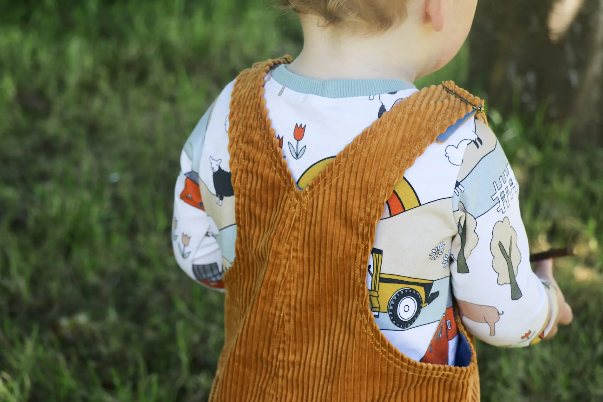 Baby Everyday Overalls Sewing Pattern