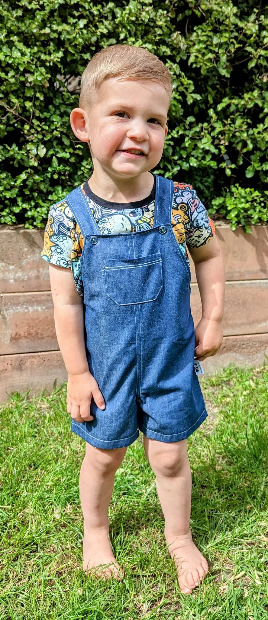 Baby Everyday Overalls Sewing Pattern