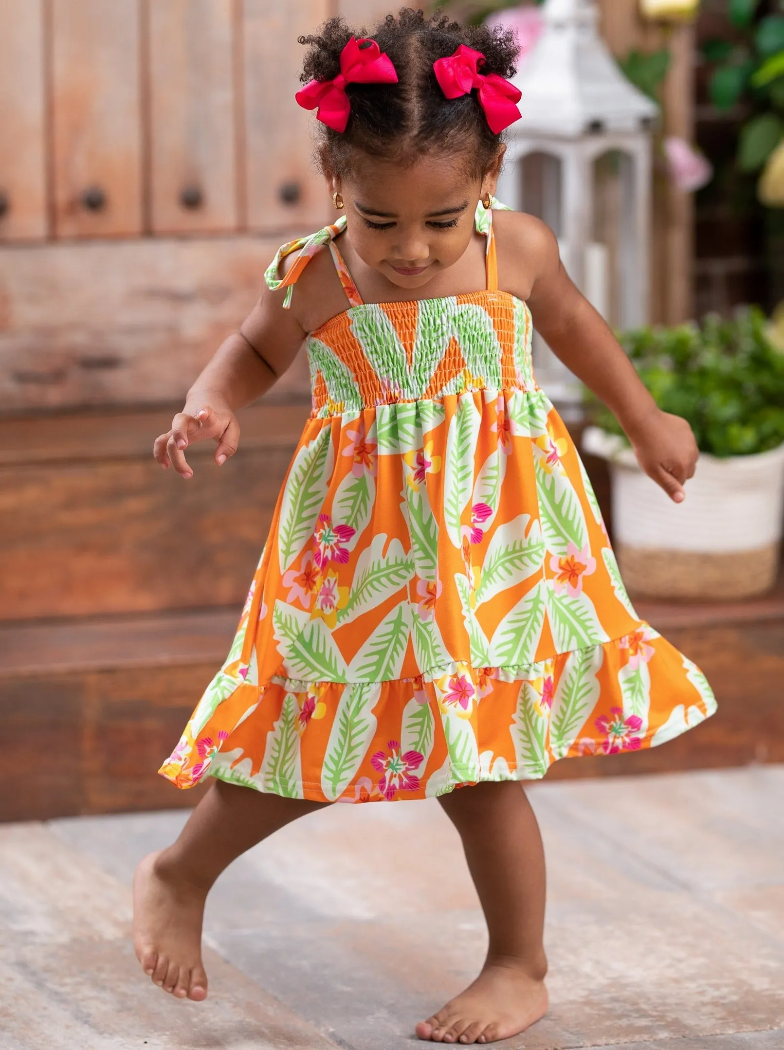 Bahama Breeze Smocked Sundress