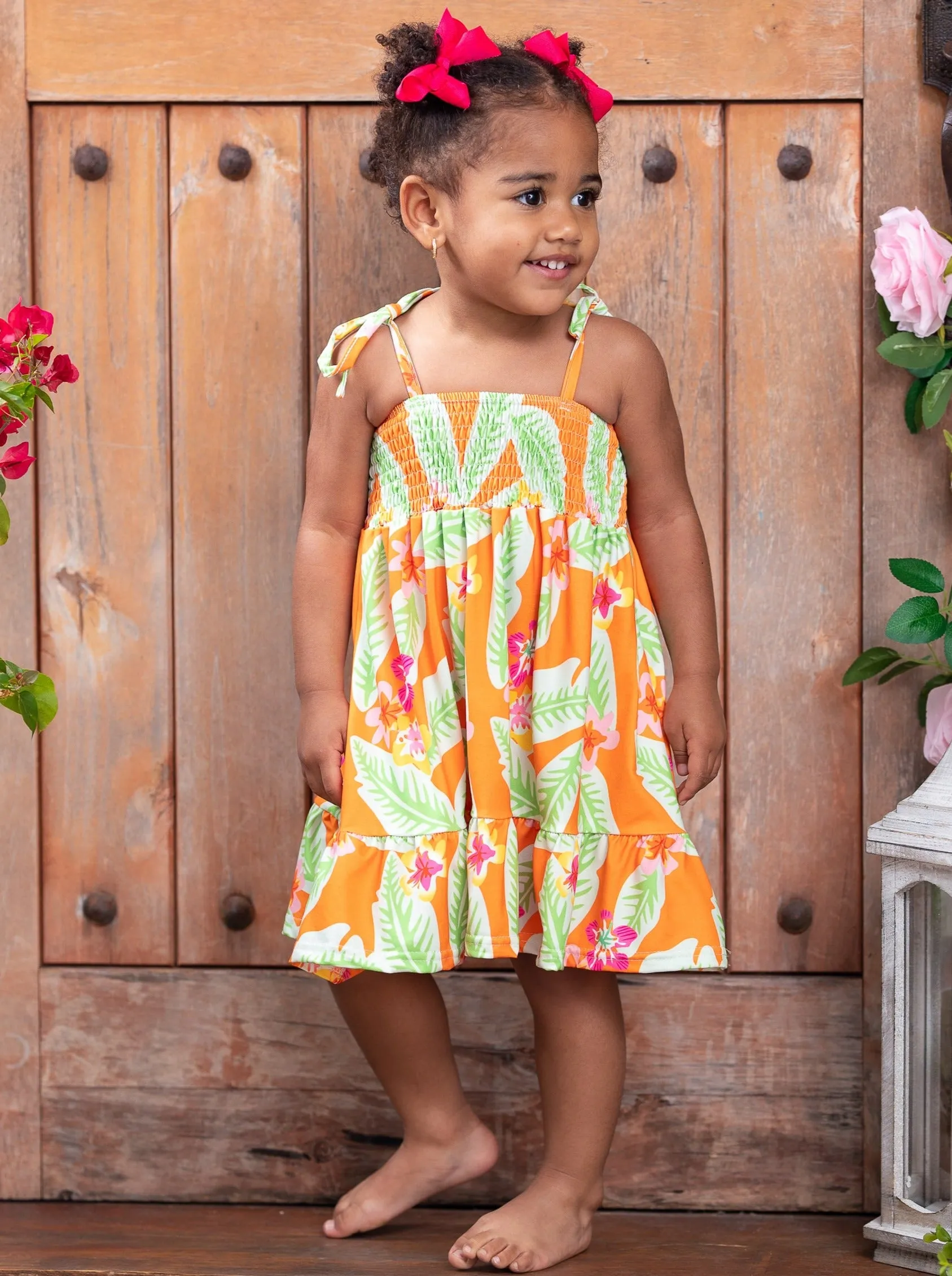 Bahama Breeze Smocked Sundress