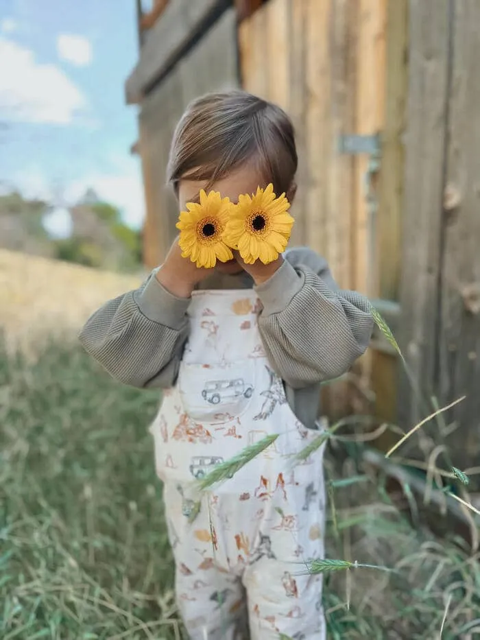 Bamboo Blend Overalls - Canyon