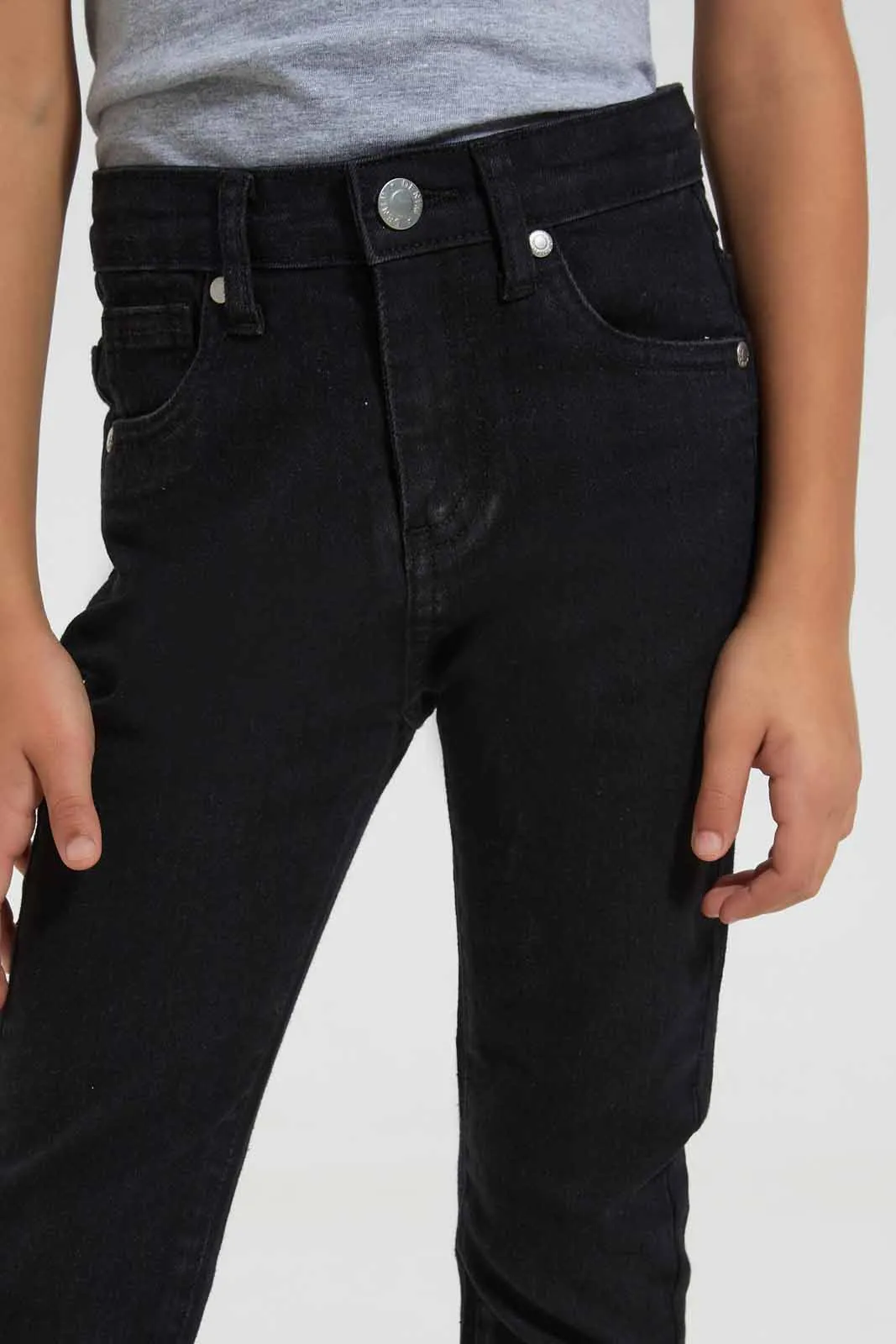 Black 5 Pockets Jean