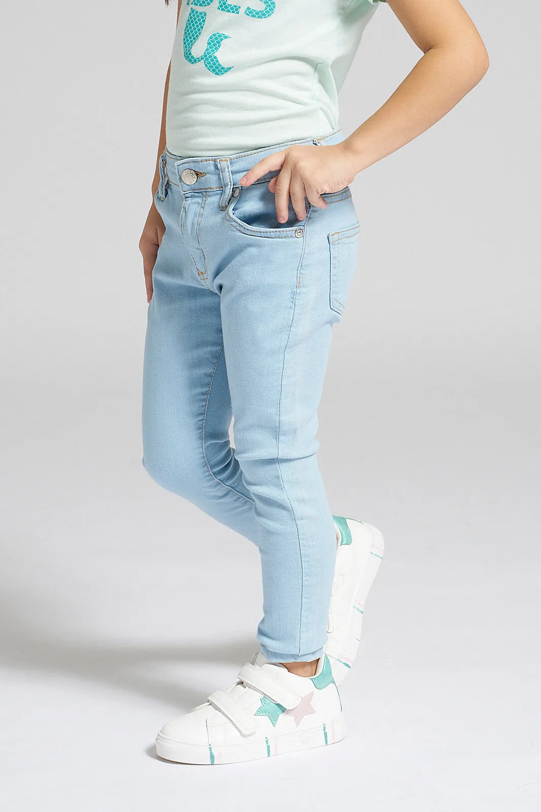 Blue 5 Pockets Jean