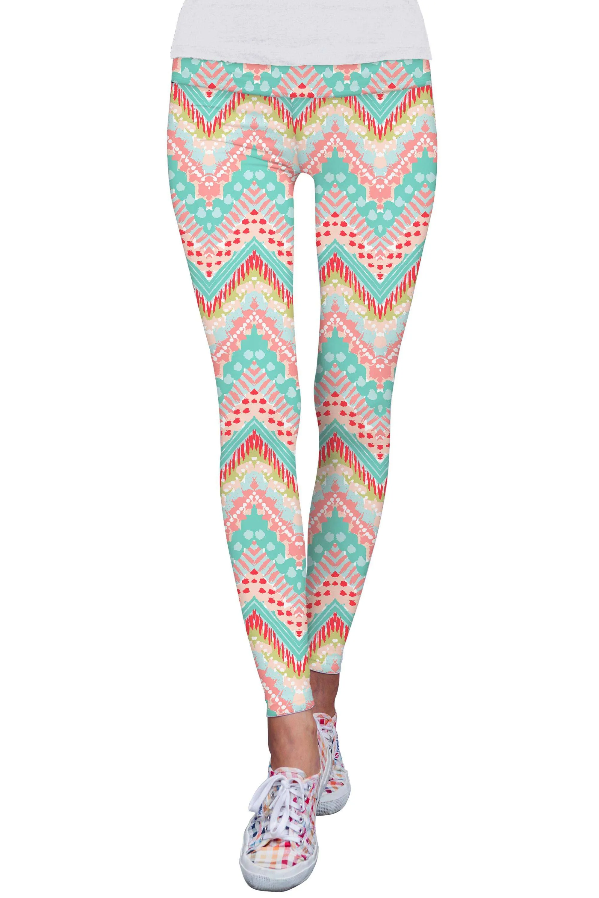 Chevron Please Lucy Leggings - Mommy and Me