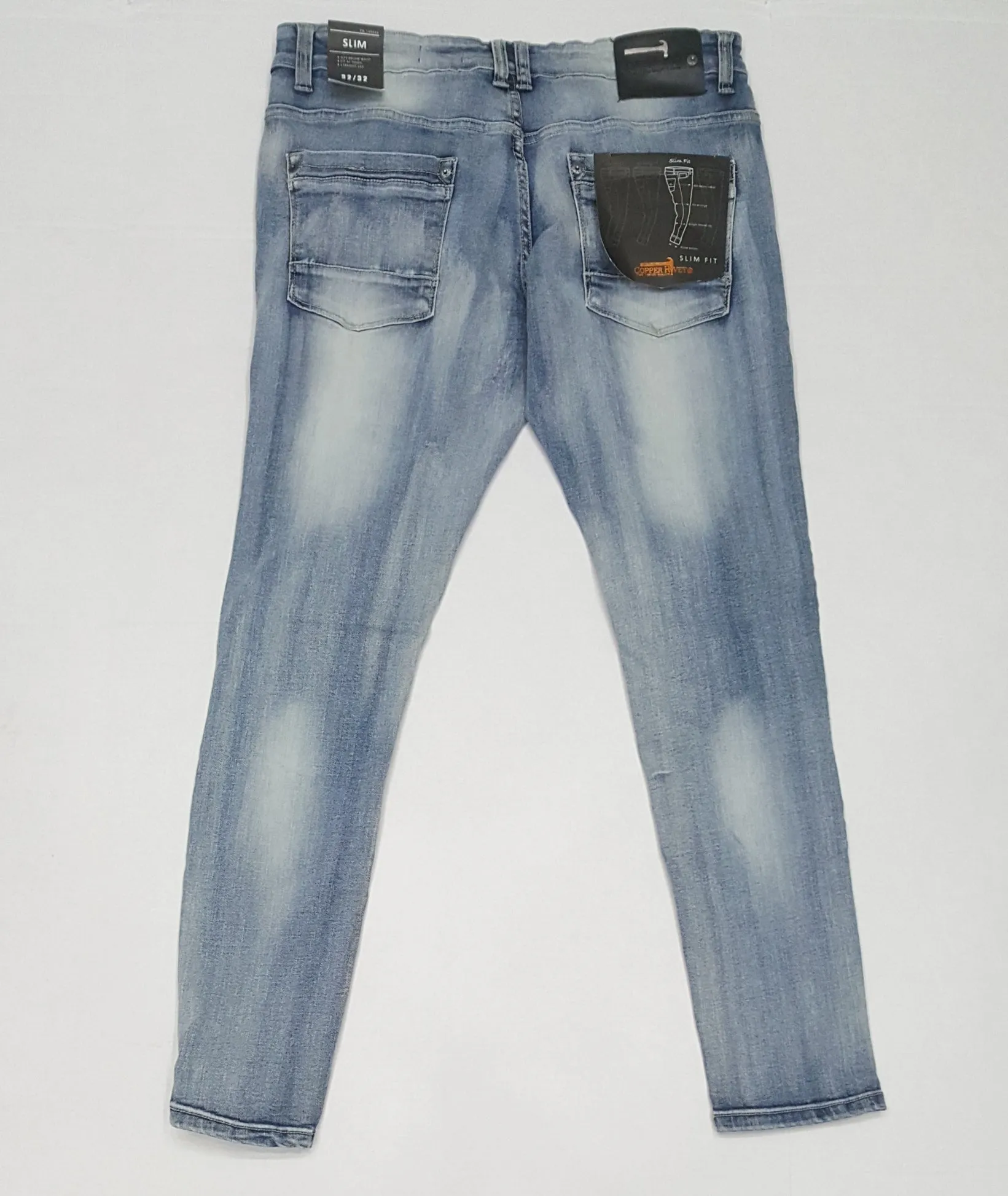 Copper Rivet Slim Fit Jeans