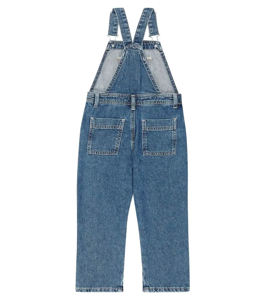 Cotton denim overalls Liewood, blue