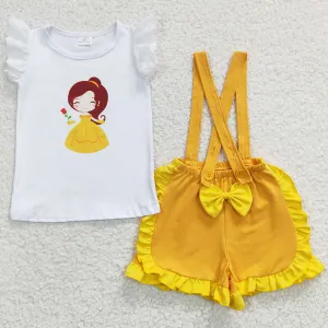 Cute Girls Clothes Summer Overall Set A10-15