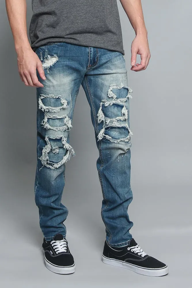 Distressed Illusion Jeans