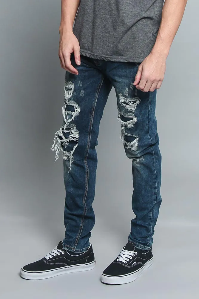 Distressed Illusion Jeans