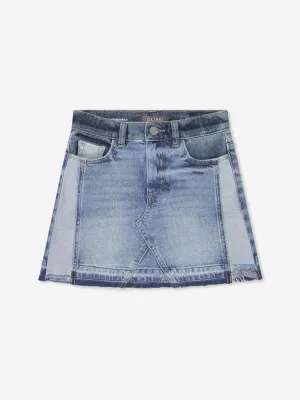 DL1961 Girls Jenny Denim Skirt in Blue