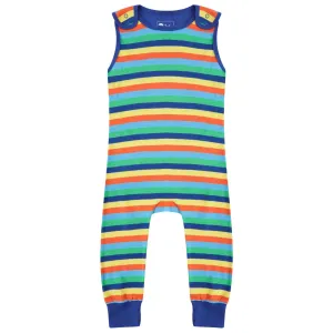 Dungarees- rainbow stripe: Size 3-6M