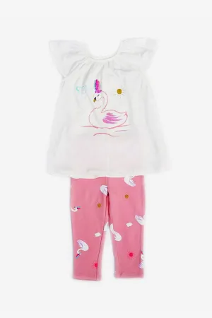 EGG New York Kelly Baby Girls Set (Size 12M left)