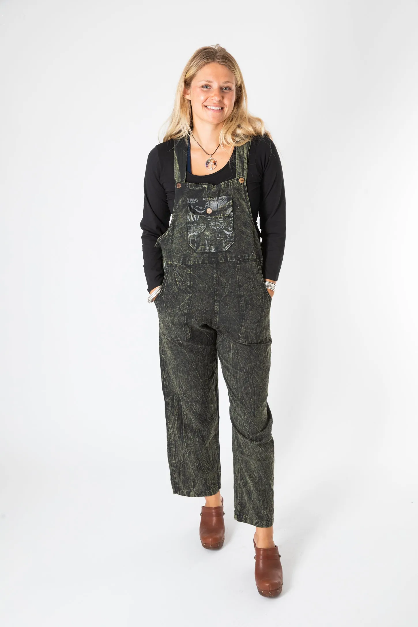 Festival Forager Mushroom Overalls