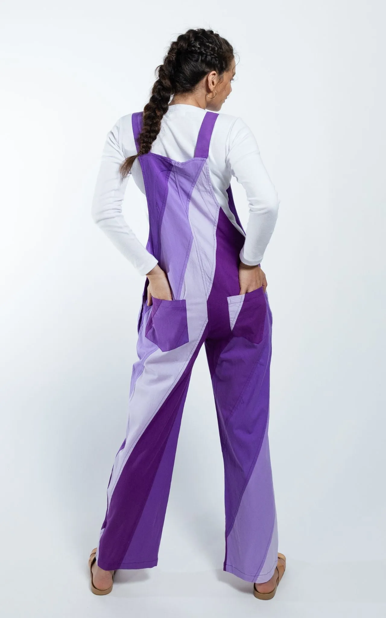 Freya Overalls - Lilac