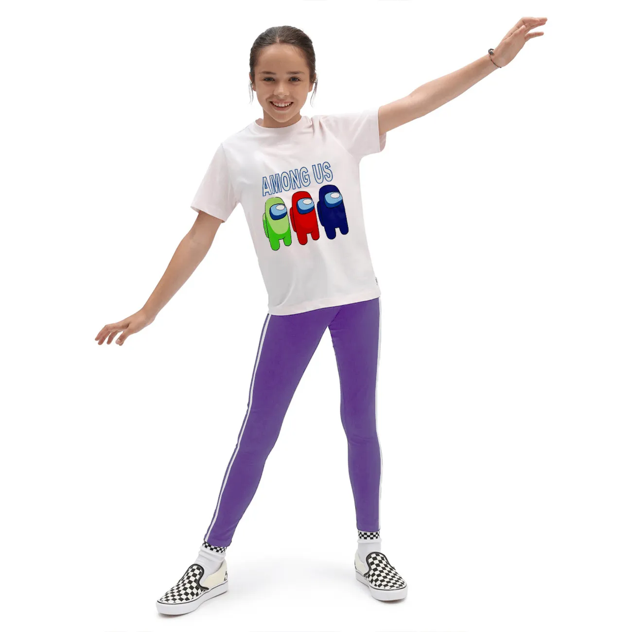 Girls T-shirt and legging set (Among US)