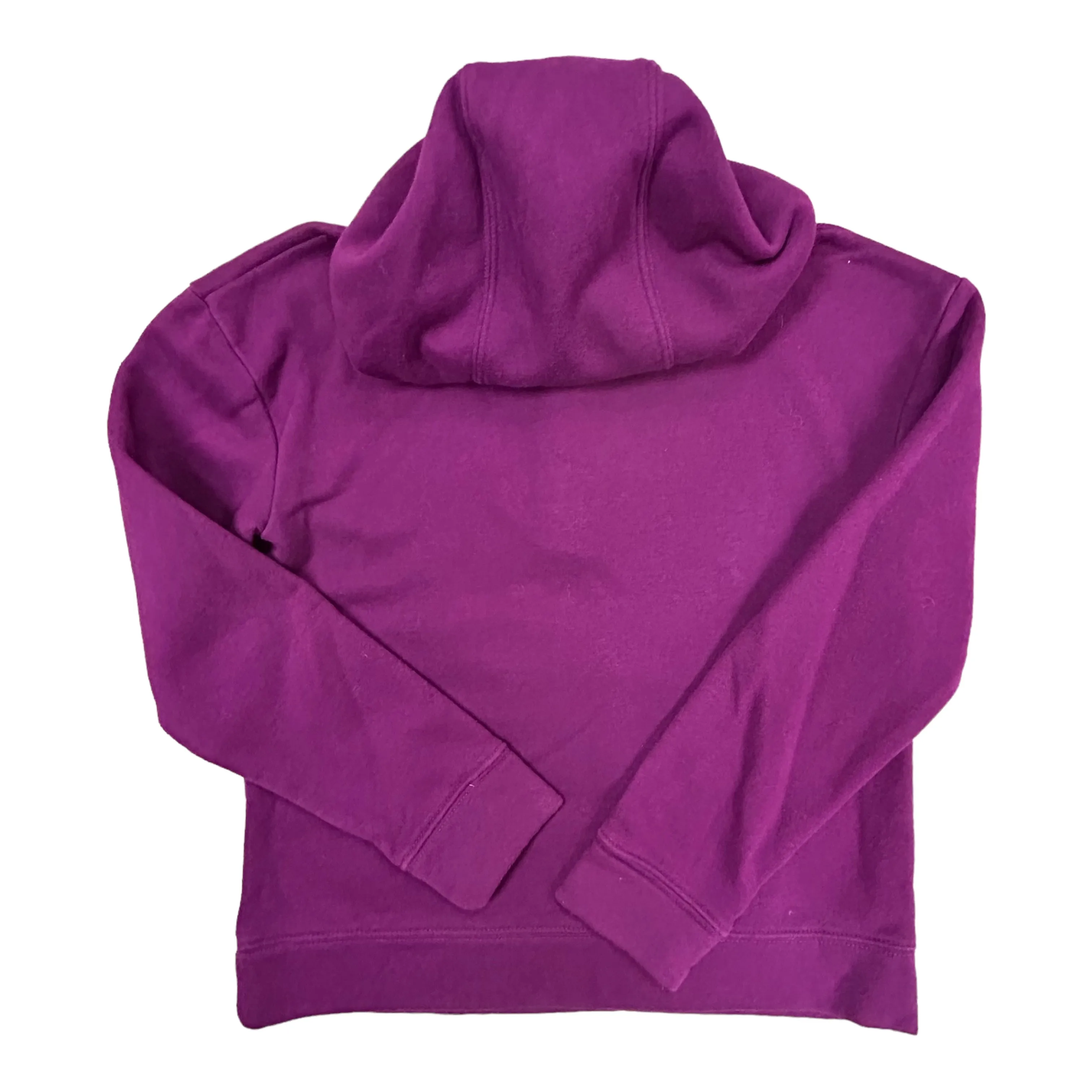 Girls Tek Gear Size 10/12 Purple Fleece Lined Hoodie