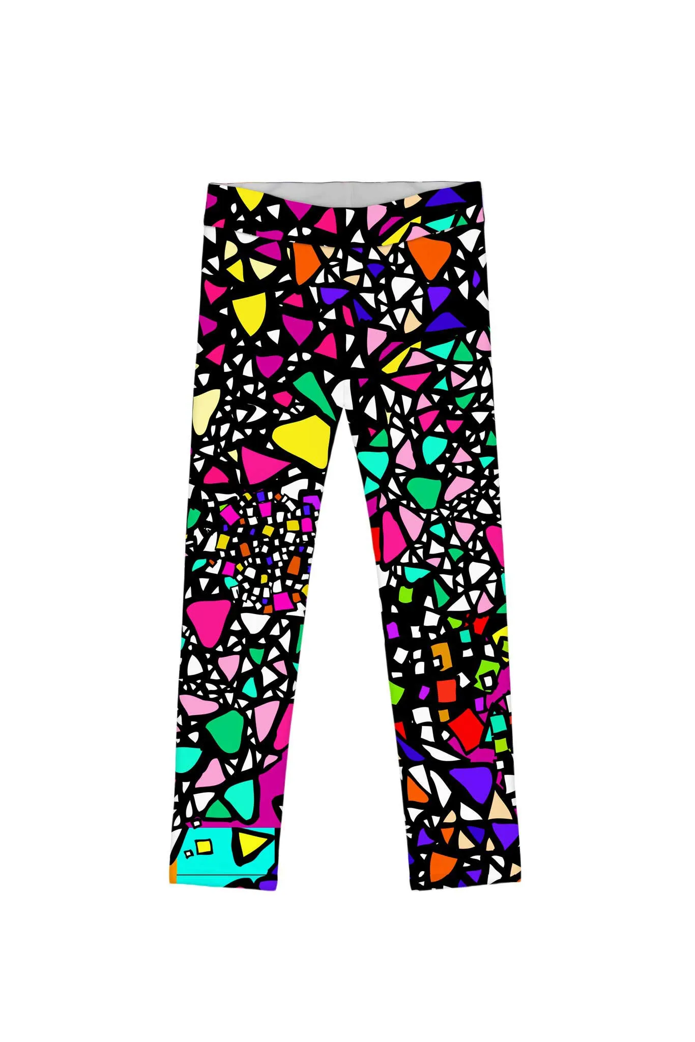 In a Joyful Mood Lucy Bold Printed Unique Leggings - Mommy and Me