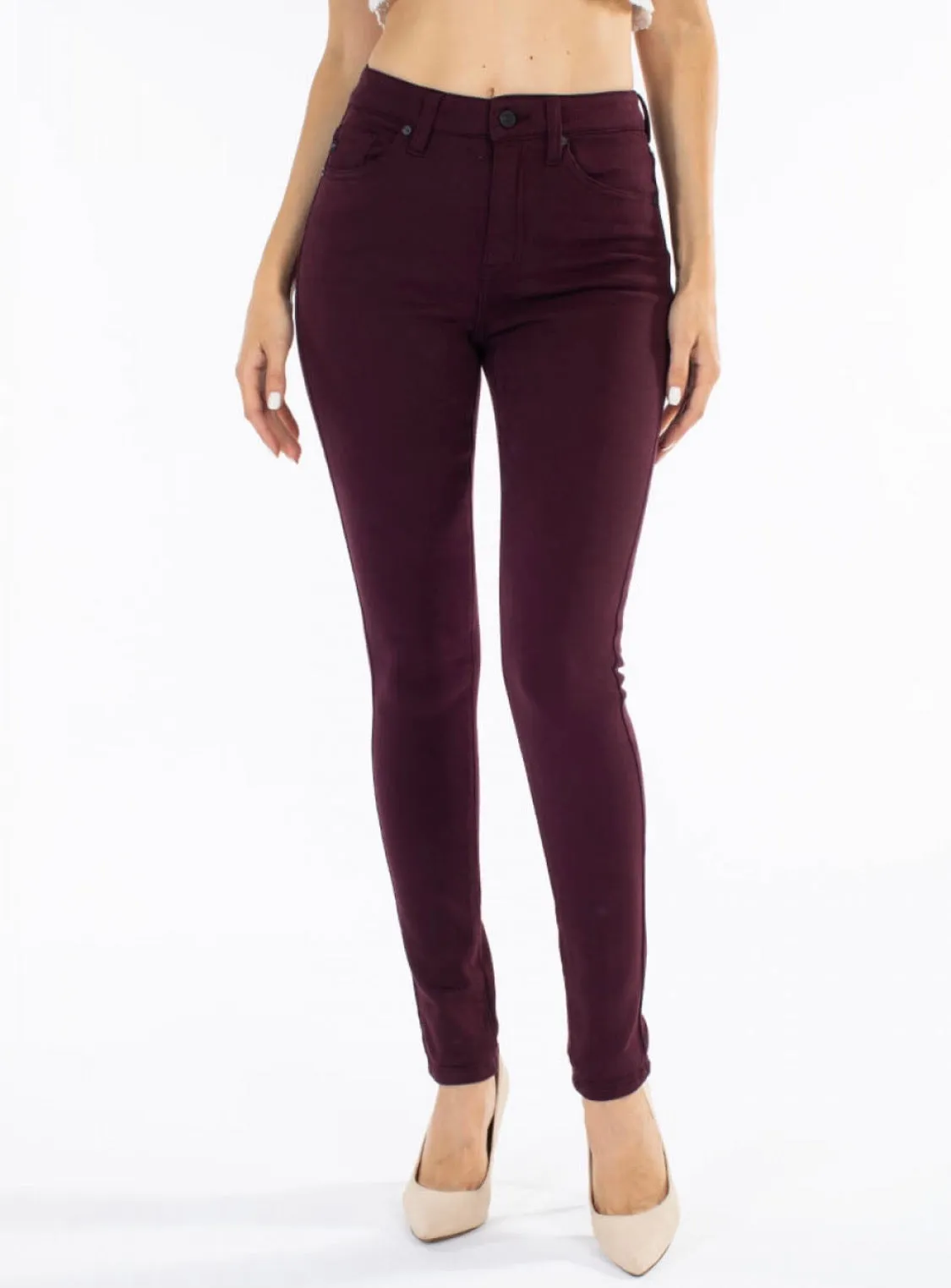 KanCan Burgundy Jeans