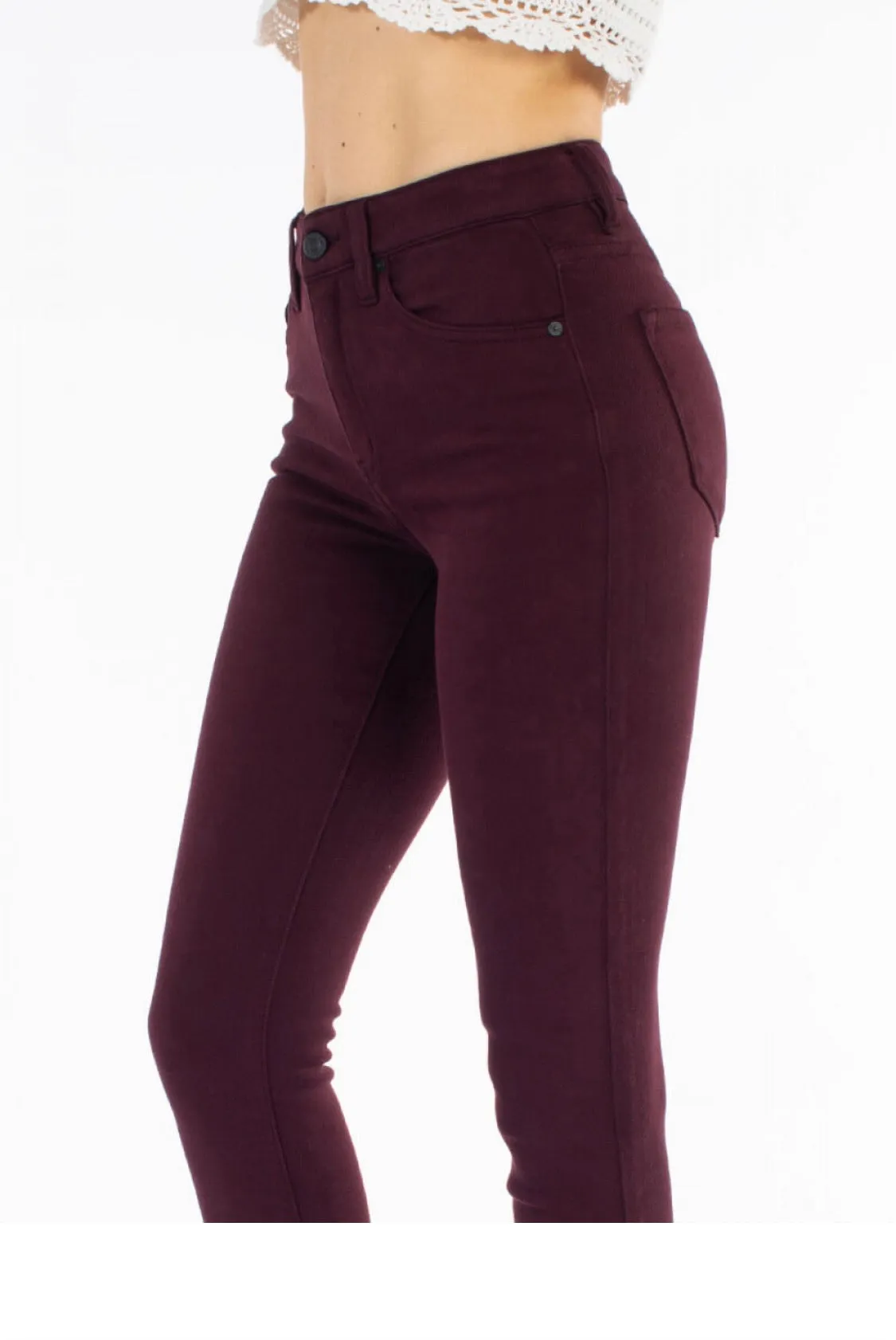 KanCan Burgundy Jeans