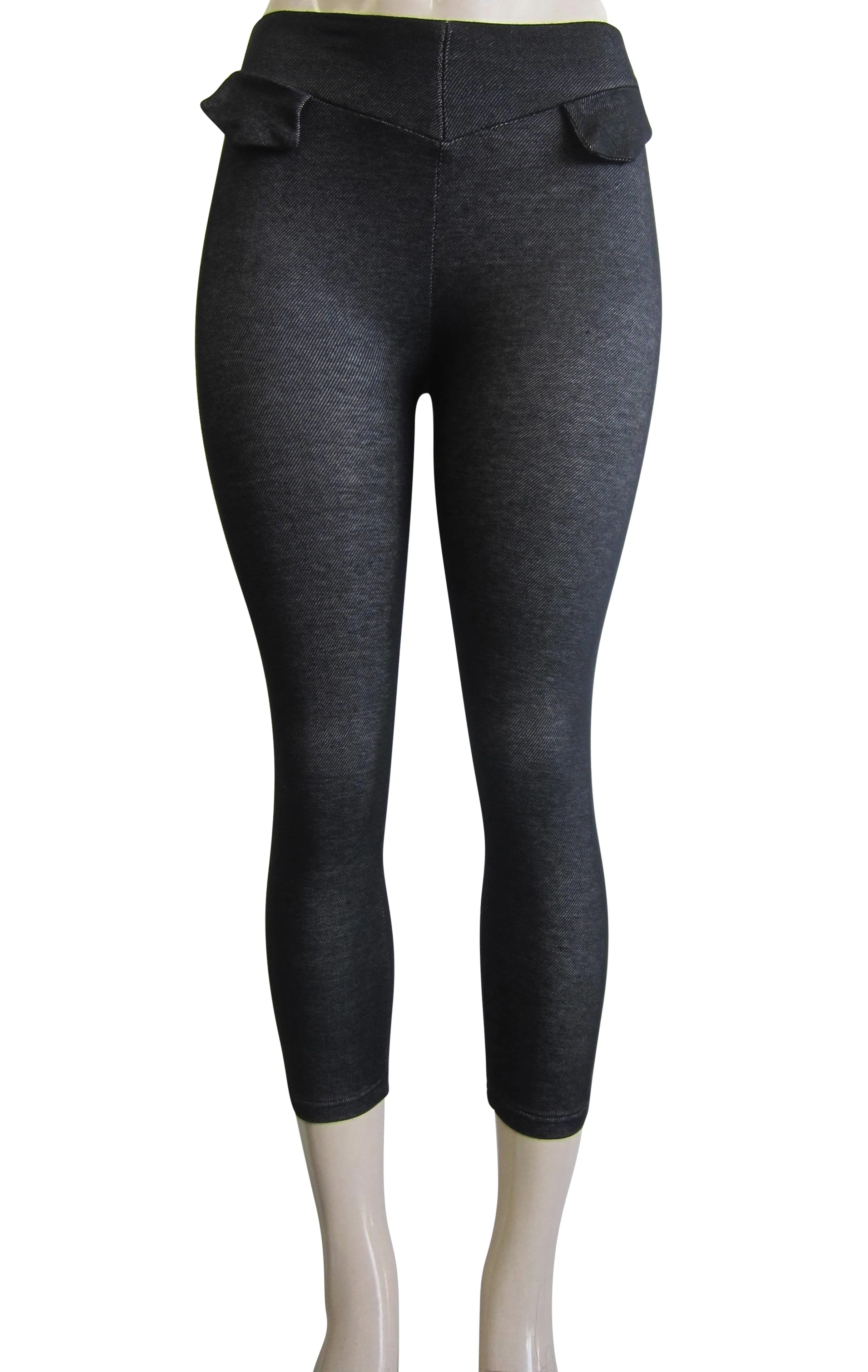 Leggings - Capri Denim Look  (FAB-11516L)