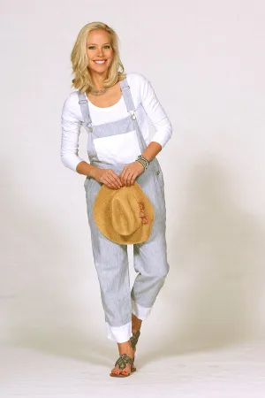 linen and cotton overalls