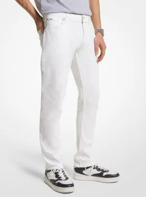 Michael Kors Slim-Fit jeans, white