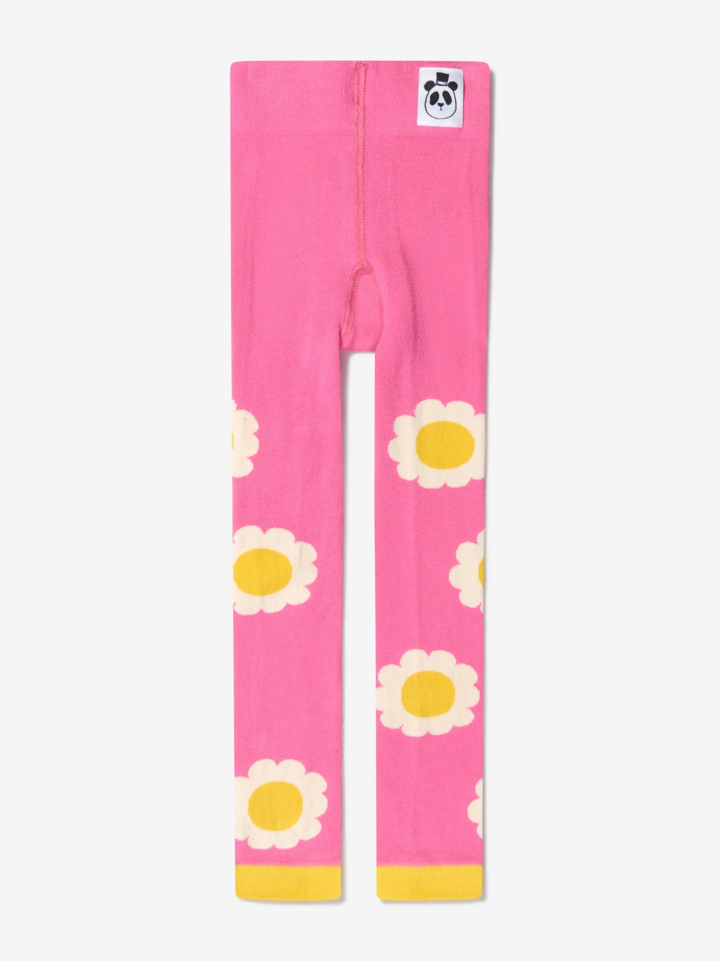 Mini Rodini Girls Organic Cotton Flower Leggings