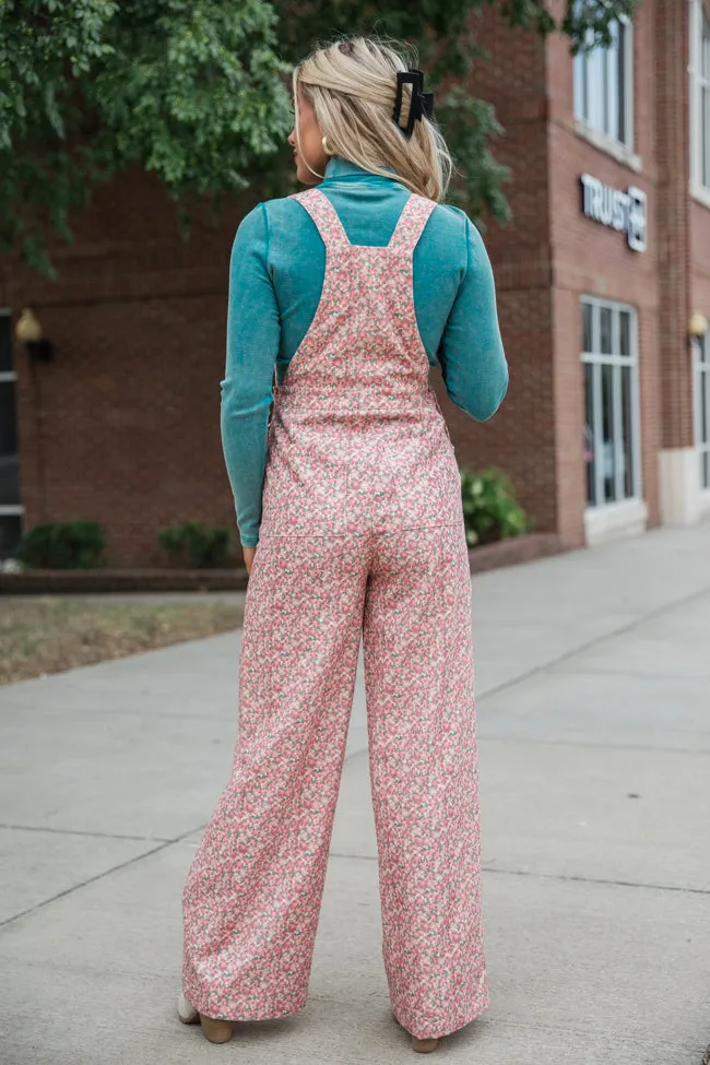 Moment Of Truth Multi Printed Cord Overalls FINAL SALE