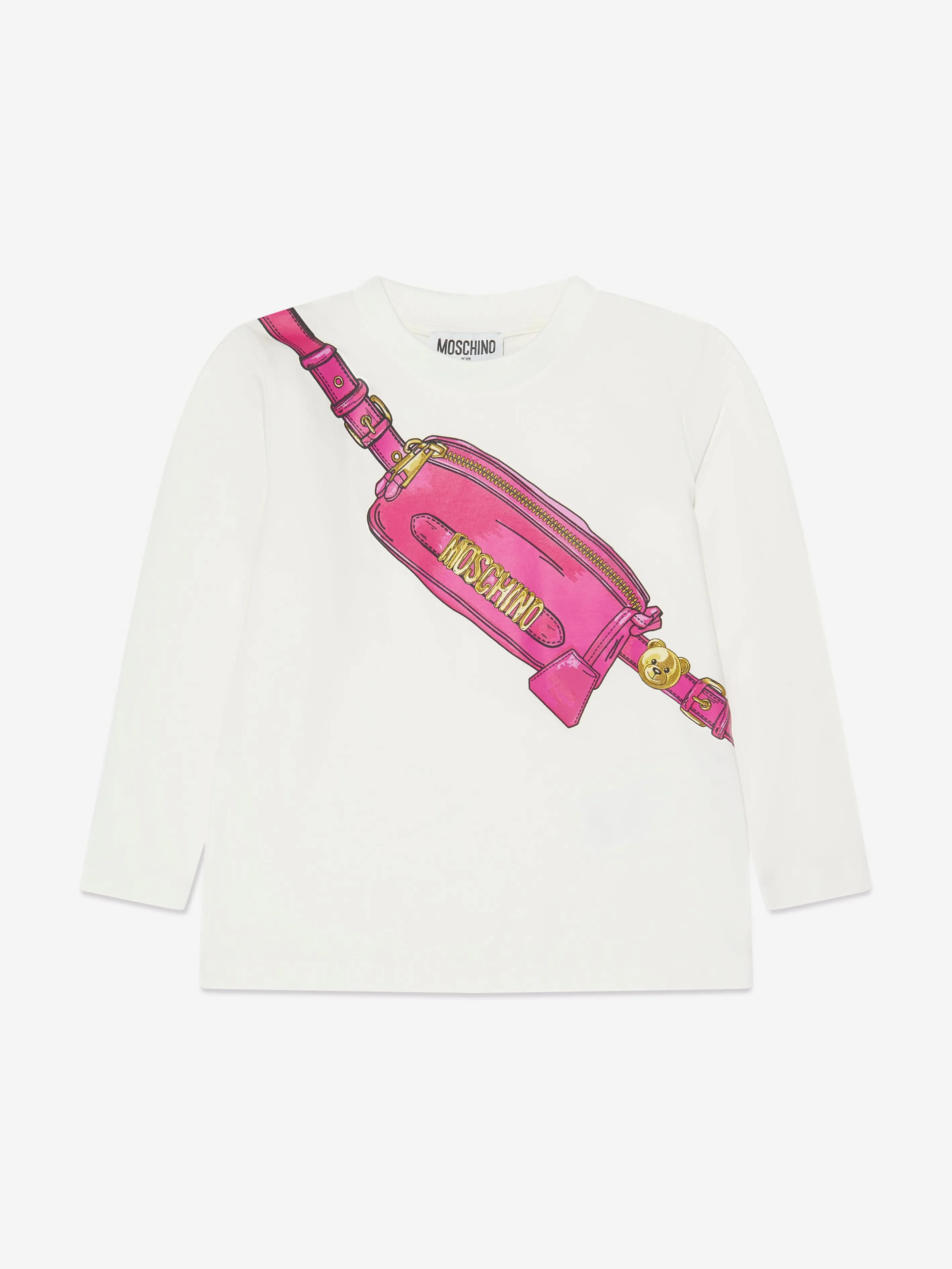 Moschino Girls T-Shirt And Leggings Set in Pink