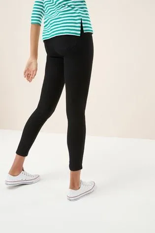 Next Womens/Girls Black Denim Leggings