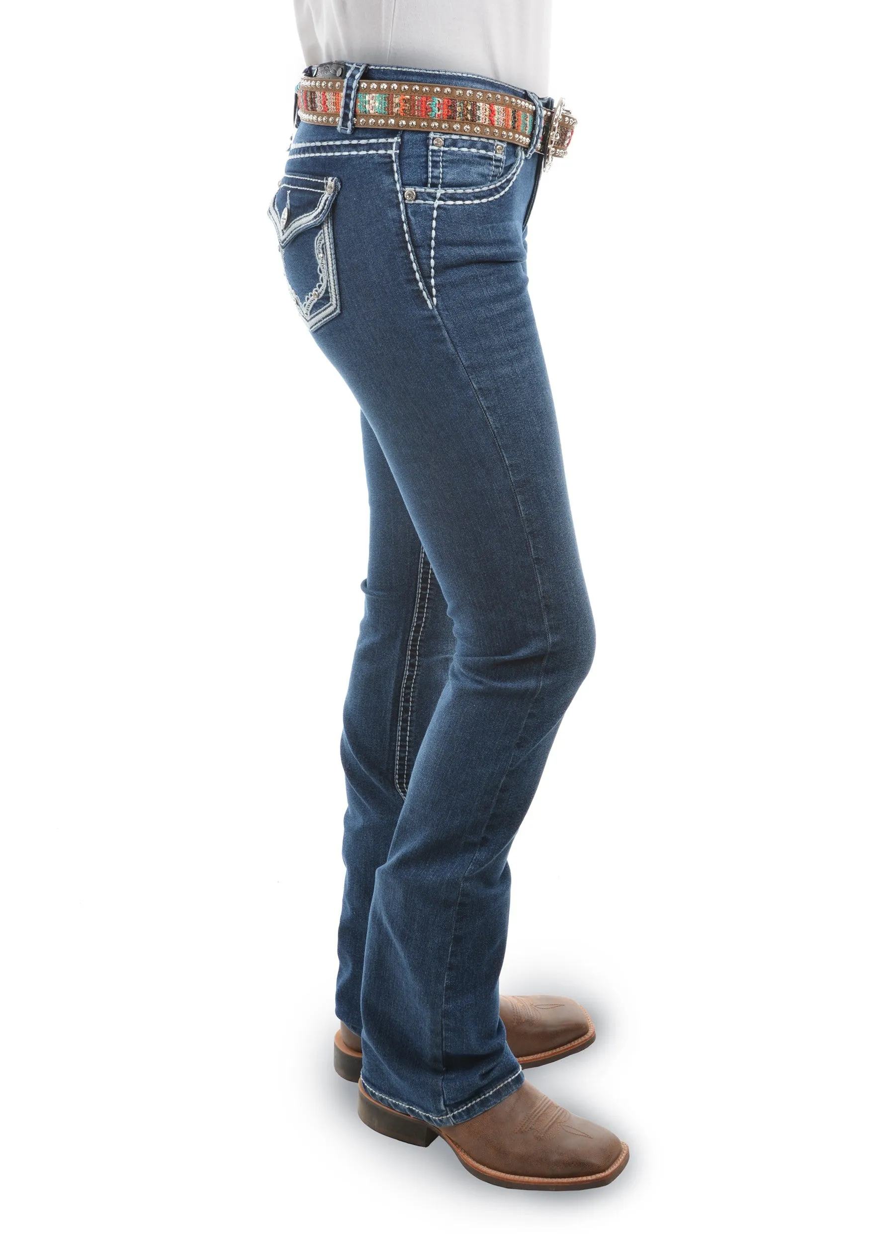 Pure Western Womens Selina Boot Cut Jeans