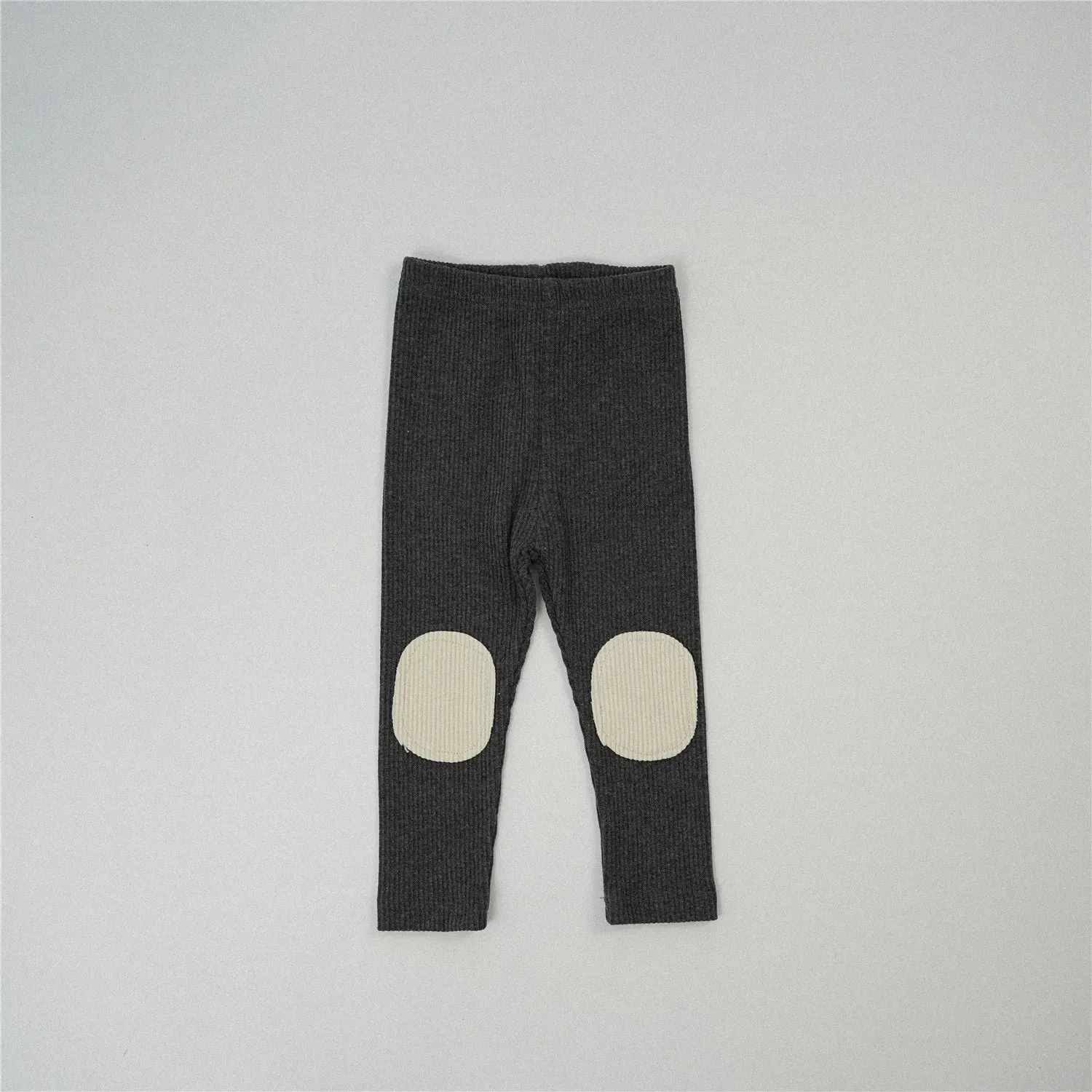 Round Patch Cotton Leggings