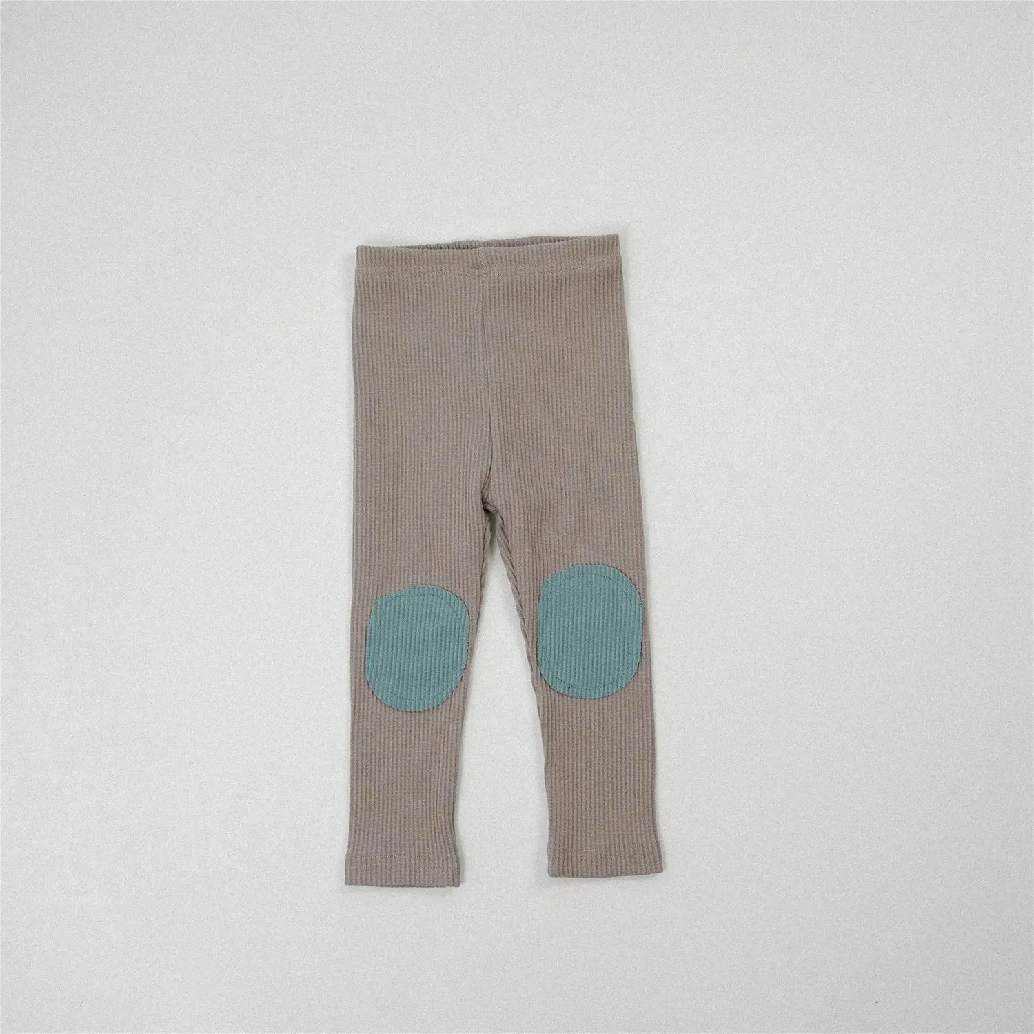 Round Patch Cotton Leggings