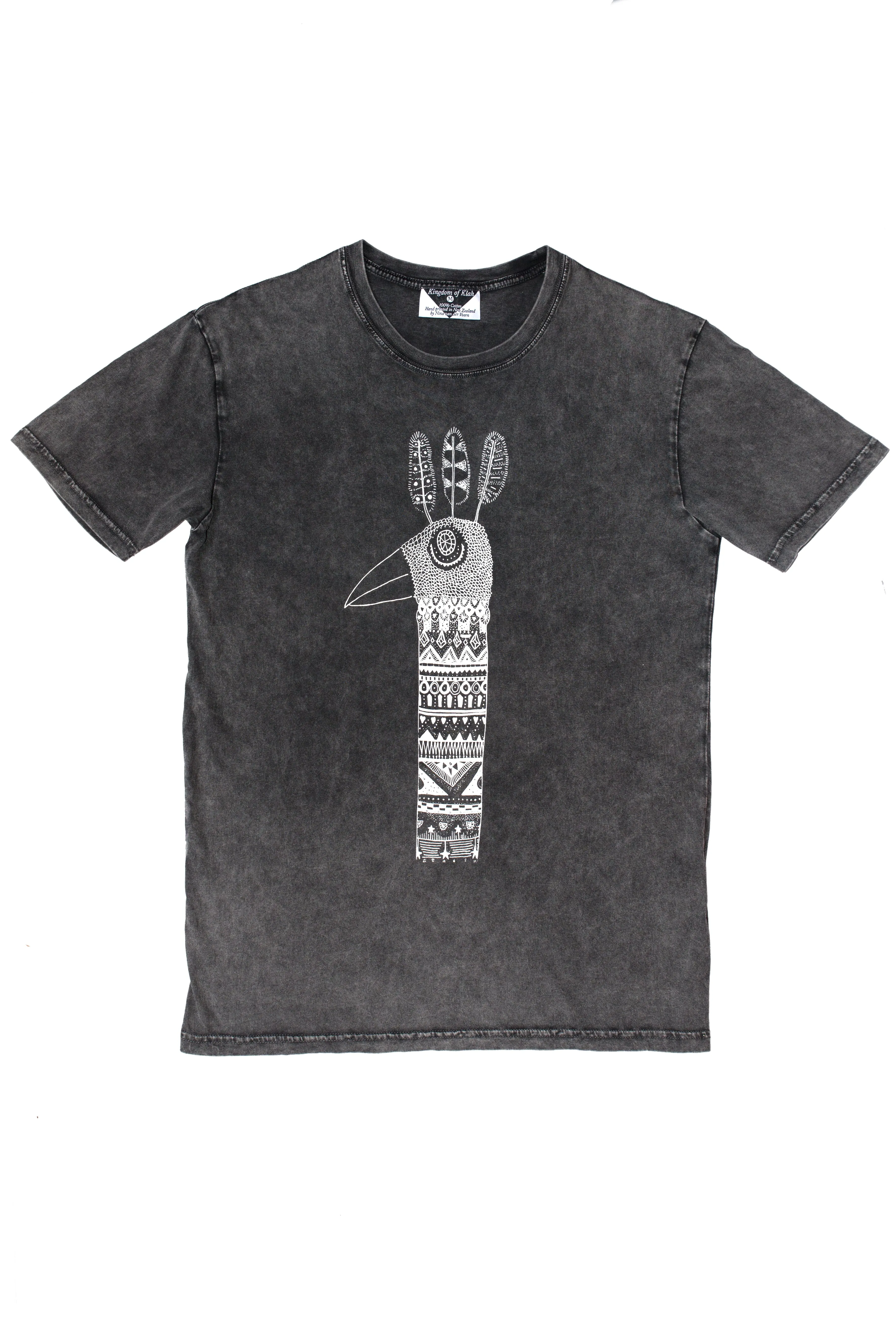 Sacred Feather Men's Stonewash Tee