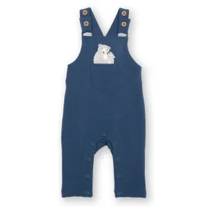 Snuggle bear overalls