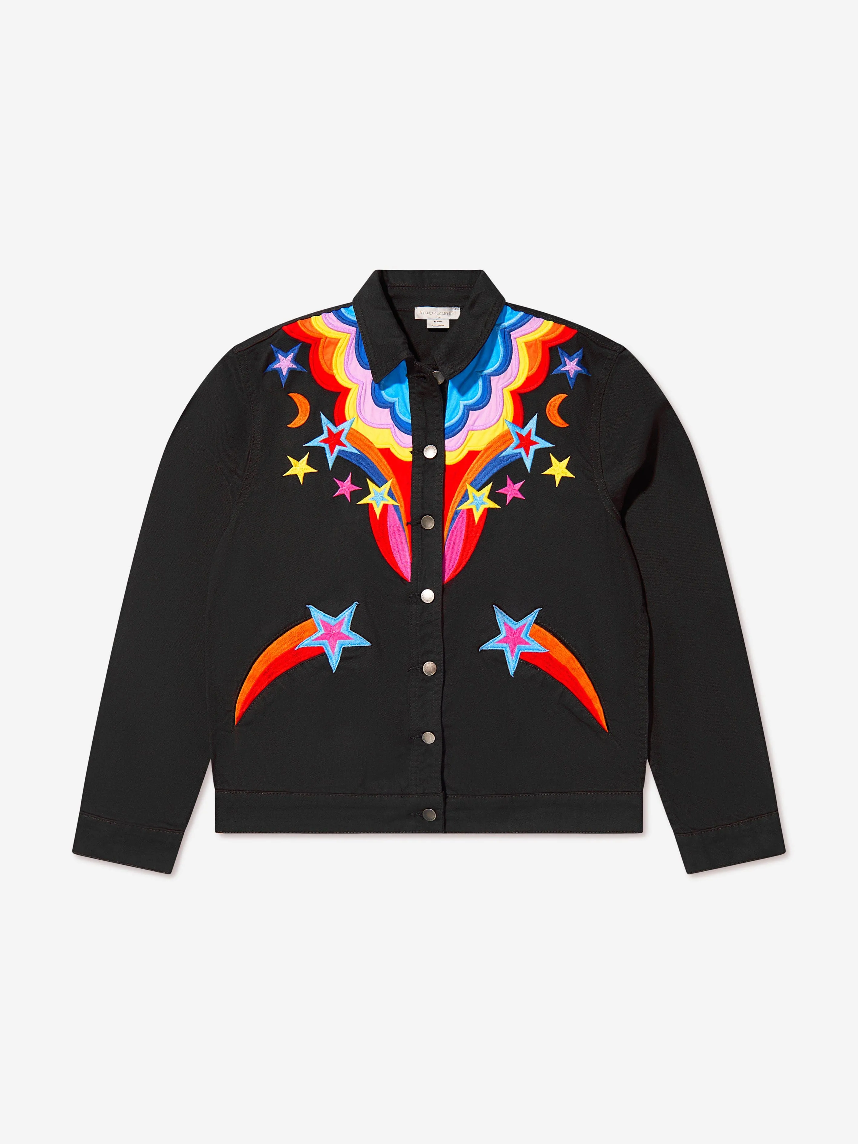 Stella McCartney Girls Star Denim Jacket