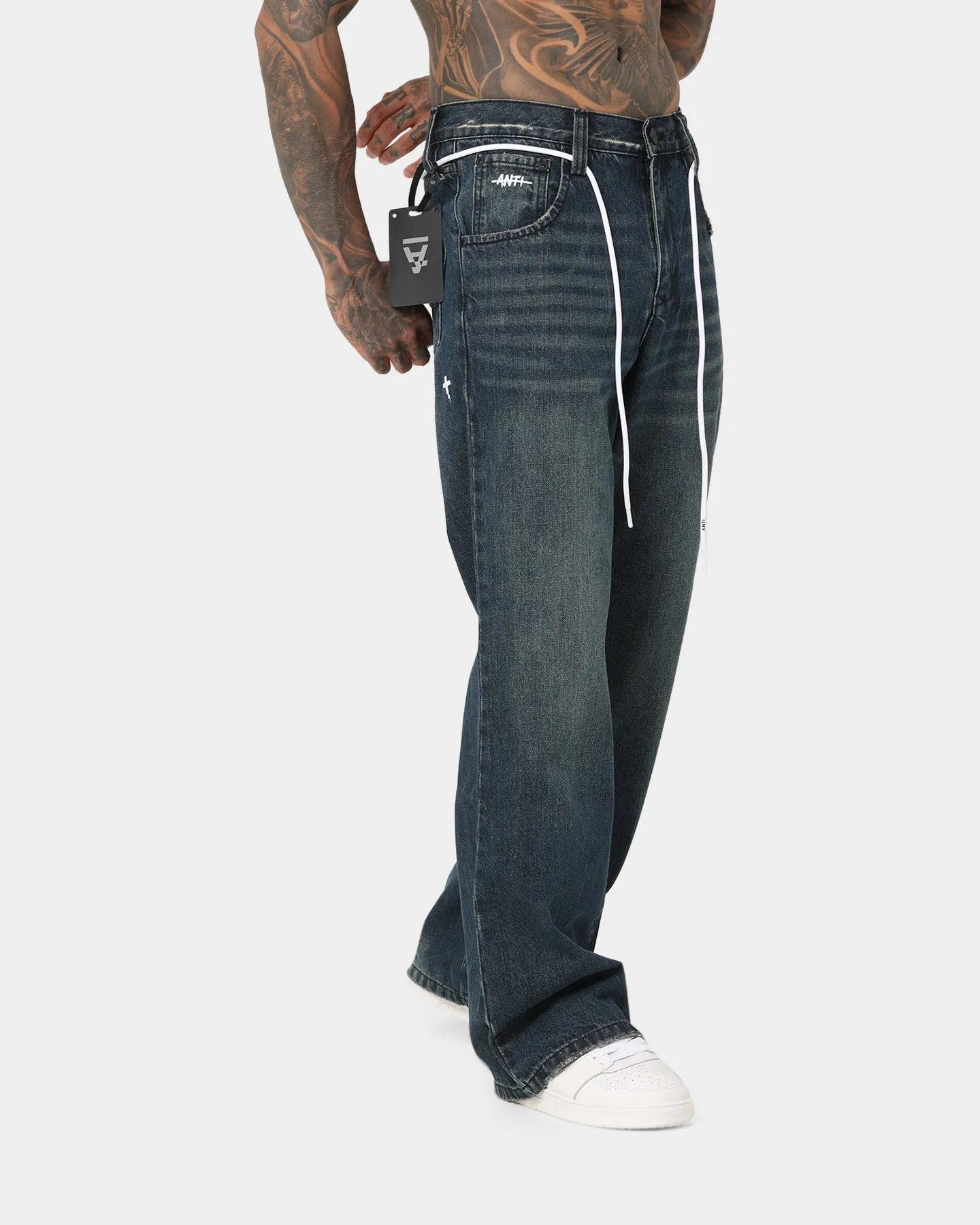 The Anti Order Super Baggy Jeans Superwash Blue