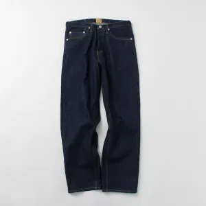 THE BLUEST OVERALLS / Big Silhouette Denim Pants