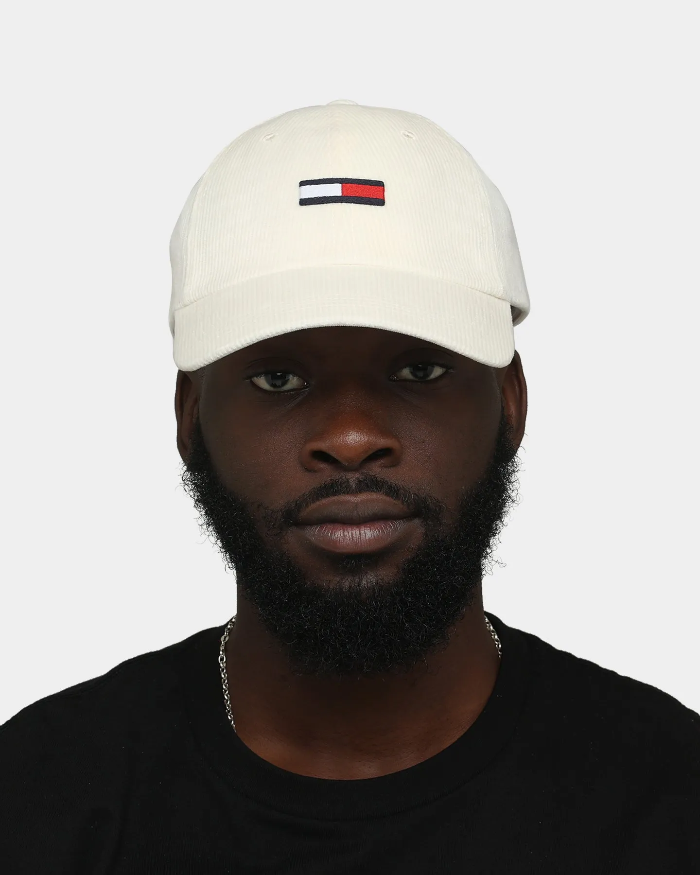 Tommy Jeans Corduroy Sports Strapback Smooth Stone