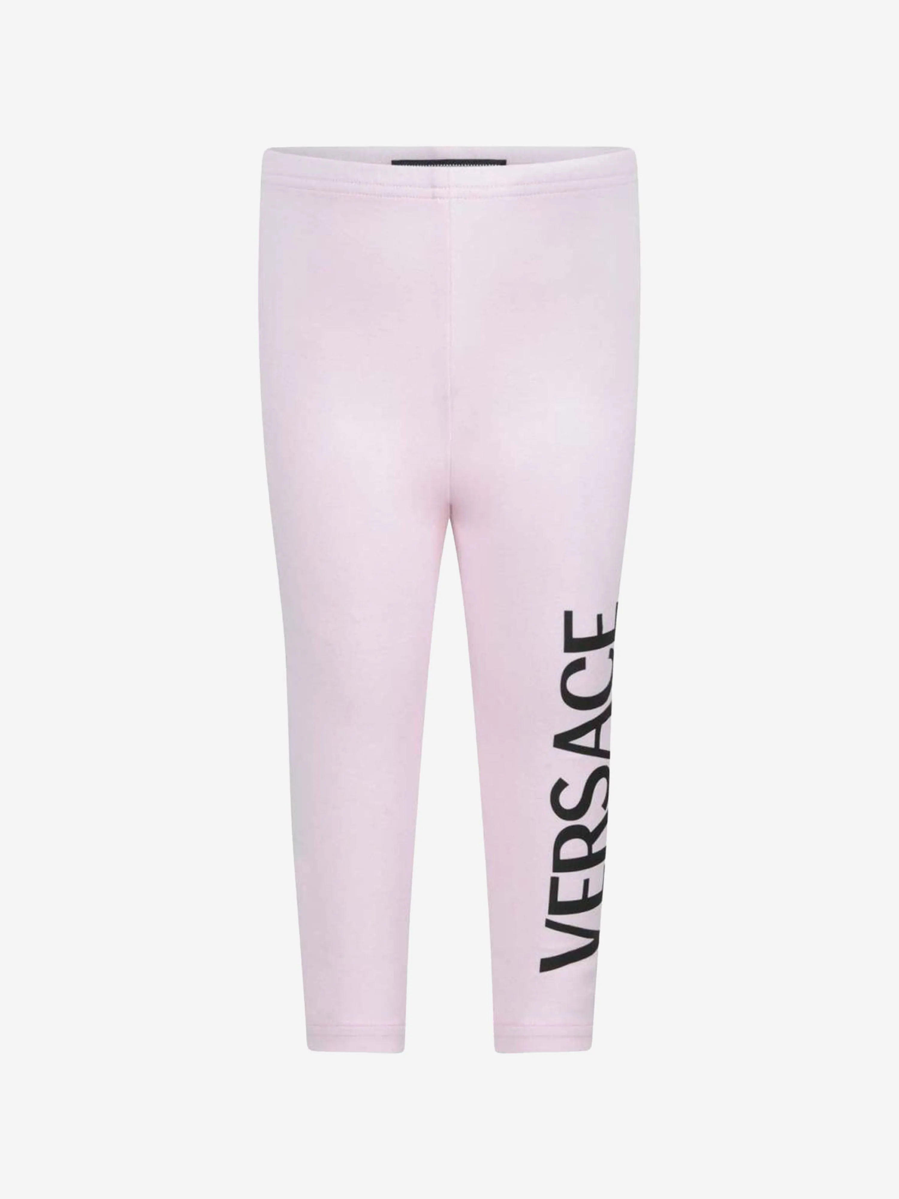 Versace Baby Girls Cotton Logo Leggings