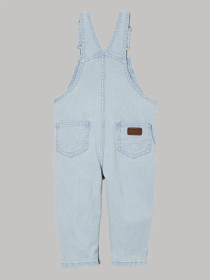 Wrangler Little Girl's Denim Overalls in Grace