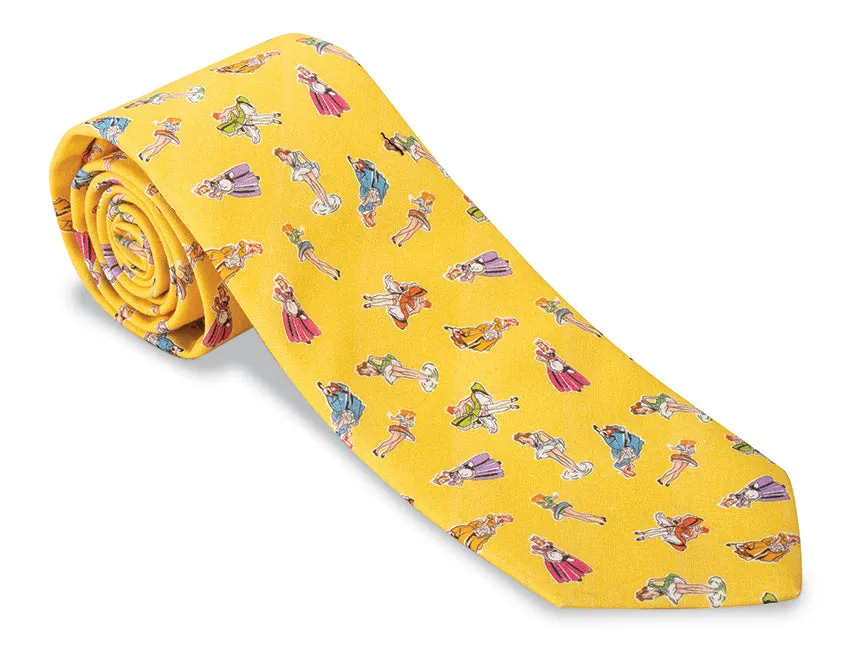 Yellow Springmaid Girls Tie - F4873